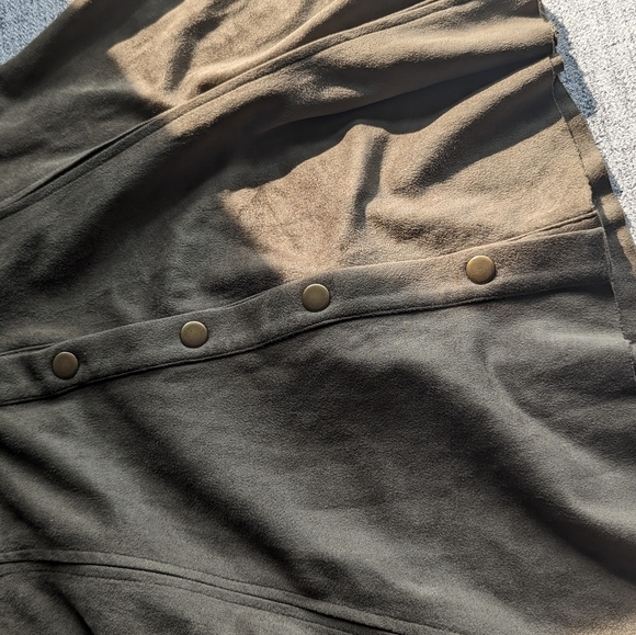 Design Lab Lord and Taylor Olive Green Skirt - Picture 5 of 7